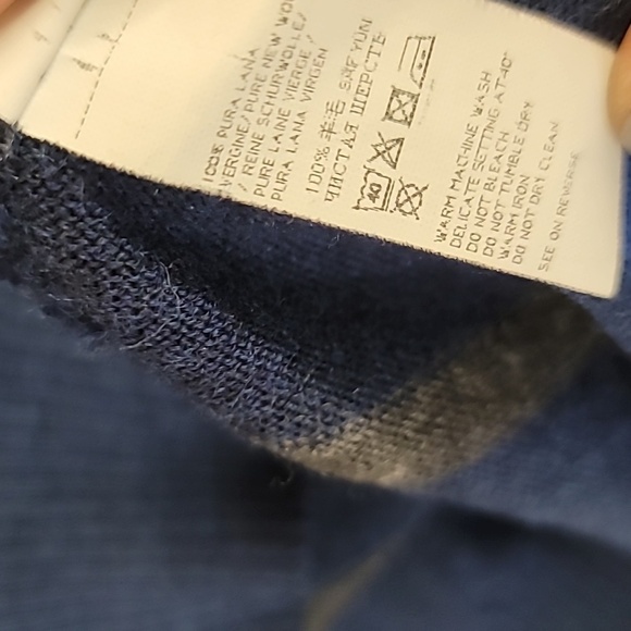 Paul and shark knitted Stripe Half zip Long-Sleeve Wool Sweater - Picture 5 of 8